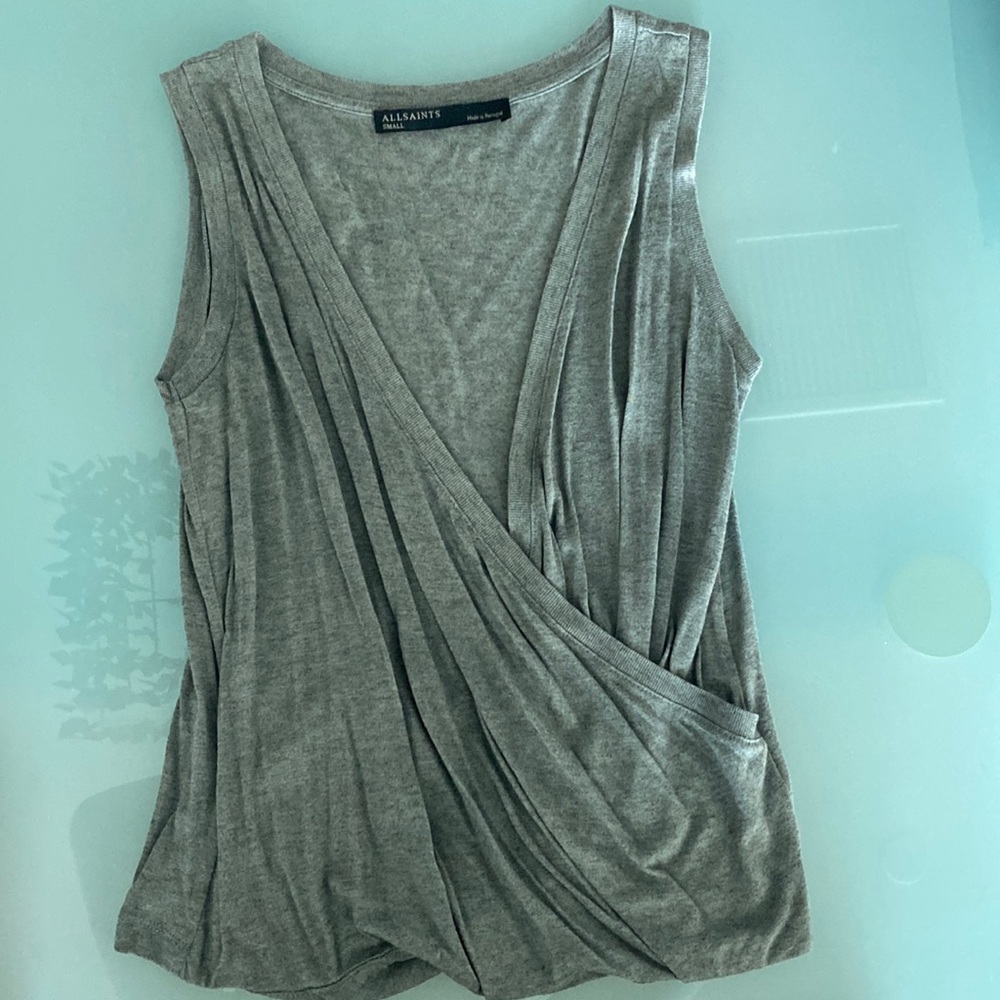 ALL SAINTS Kerin Vest Top Small